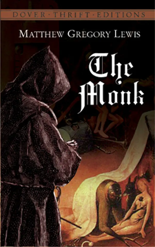 The Monk by Matthew Gregory Lewis cover