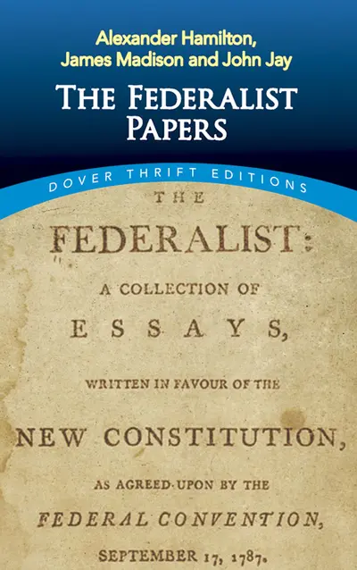 The Federalist Papers book cover