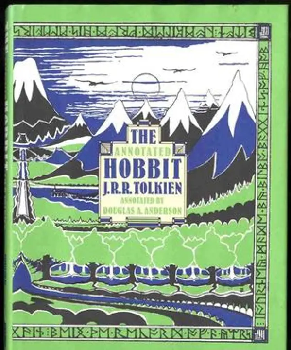 Annotated Hobbit by J.R.R. Tolkien cover