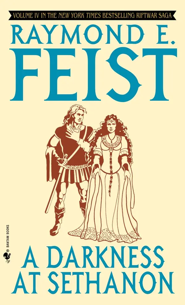 A Darkness at Sethanon by Raymond E. Feist cover