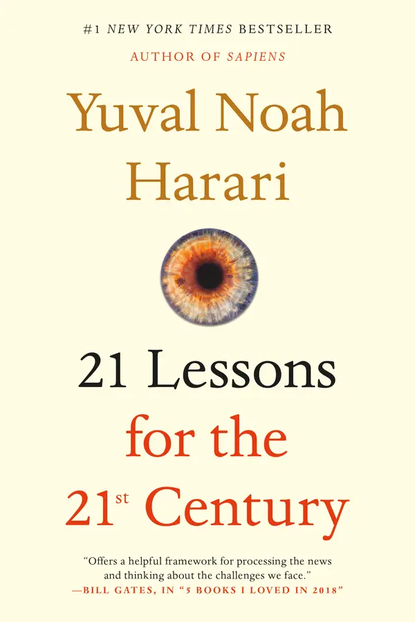 21 Lessons for the 21st Century by Yuval Noah Harari cover