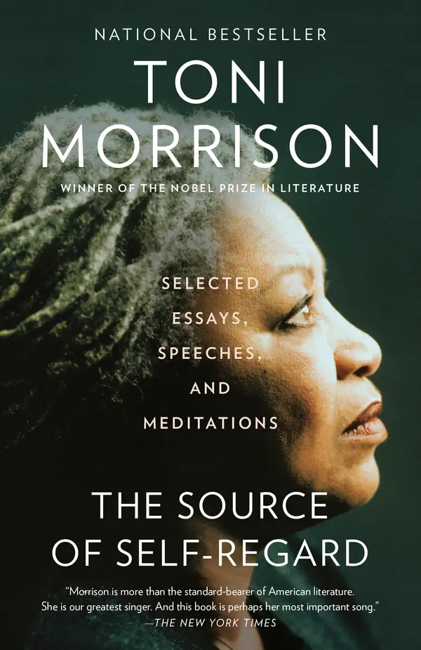 The Source of Self-Regard by Toni Morrison cover
