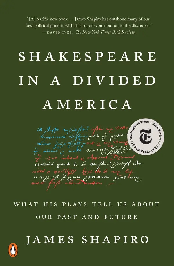 Shakespeare in a Divided America by James Shapiro cover