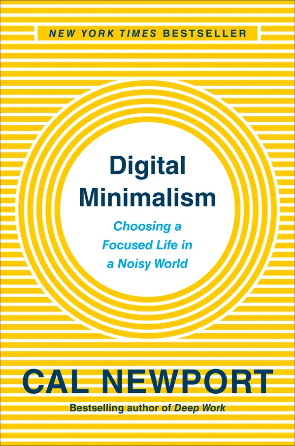 Digital Minimalism by Cal Newport cover