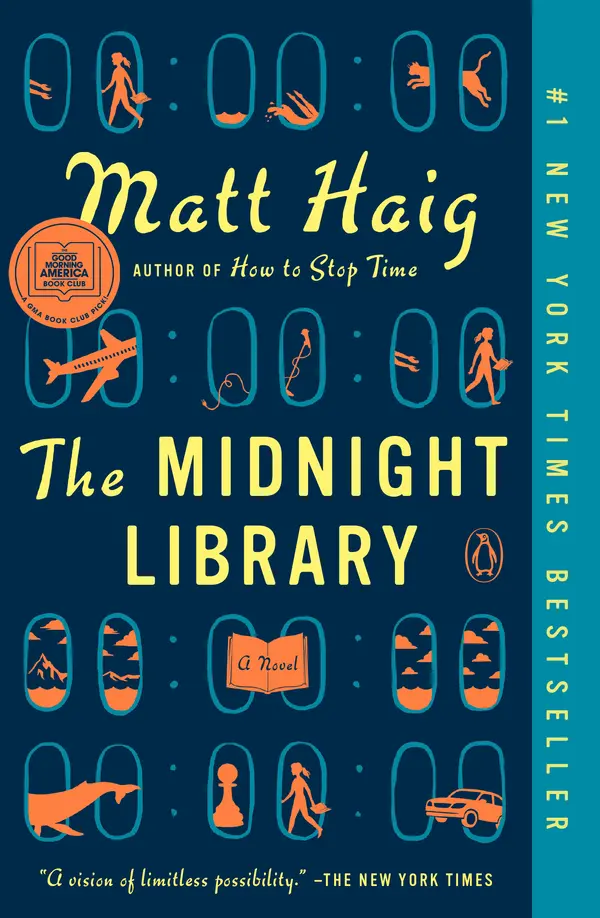 The Midnight Library: A GMA Book Club Pick by Matt Haig cover