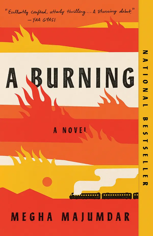A Burning: A Read with Jenna Pick by Megha Majumdar cover