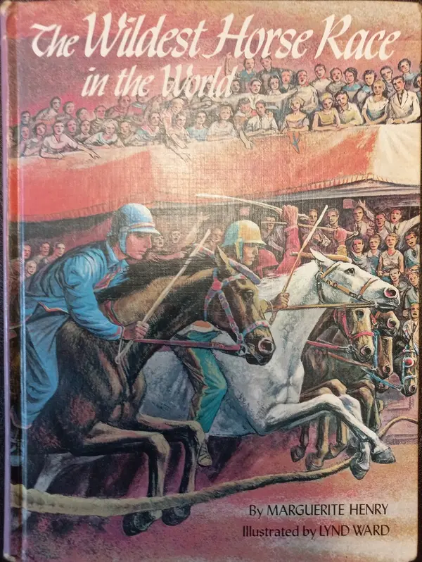 The Wildest Horse Race in the World by Marguerite Henry cover