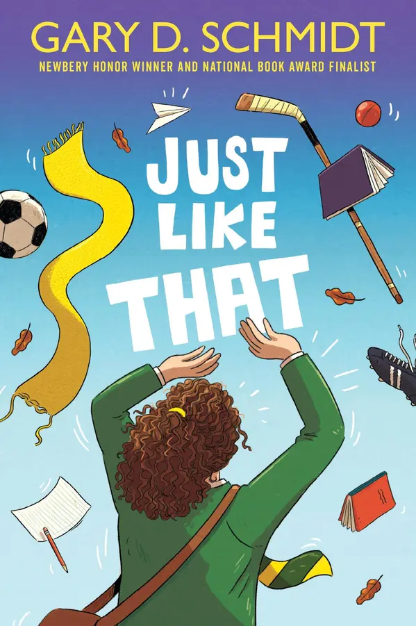 Just Like That by Gary D. Schmidt cover