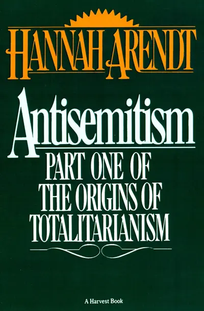 Antisemitism book cover