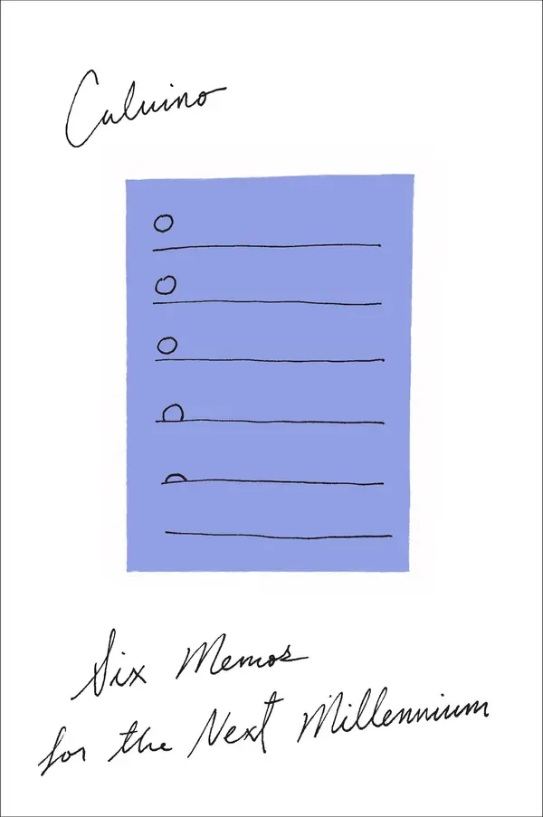 Six Memos for the Next Millennium by Italo Calvino cover