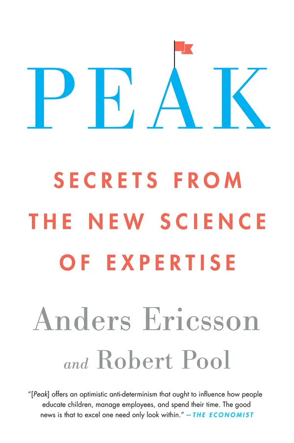 Peak by Anders Ericsson, Robert Pool cover