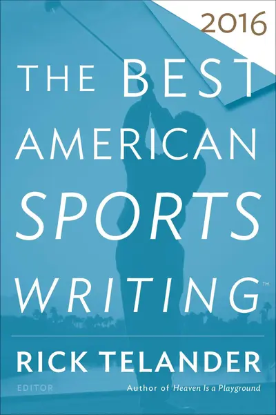 The Best American Sports Writing 2016 book cover