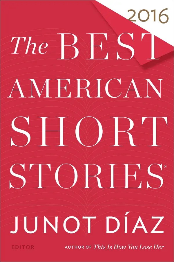 The Best American Short Stories 2016 by Junot Díaz cover