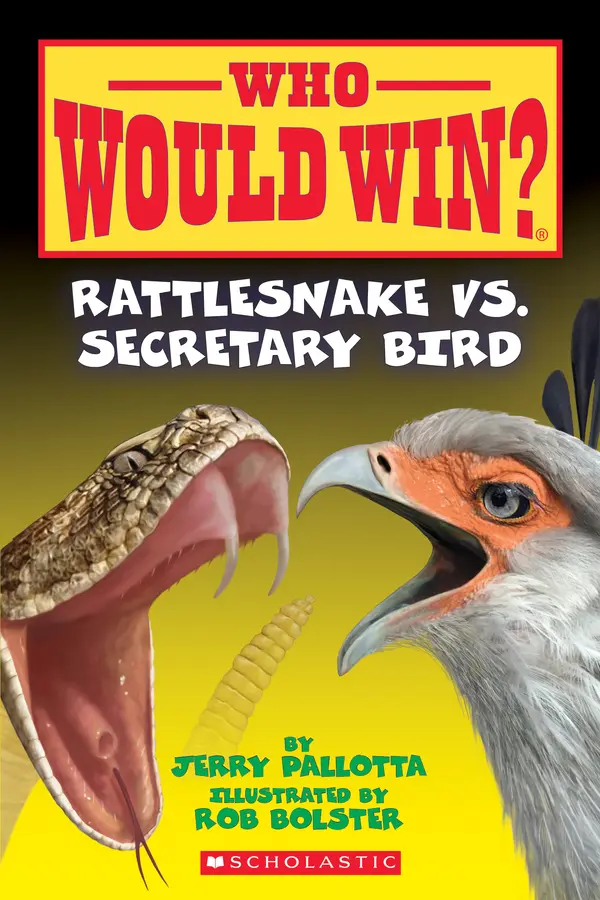 Rattlesnake vs. Secretary Bird (Who Would Win?) (15) by Jerry Pallotta cover