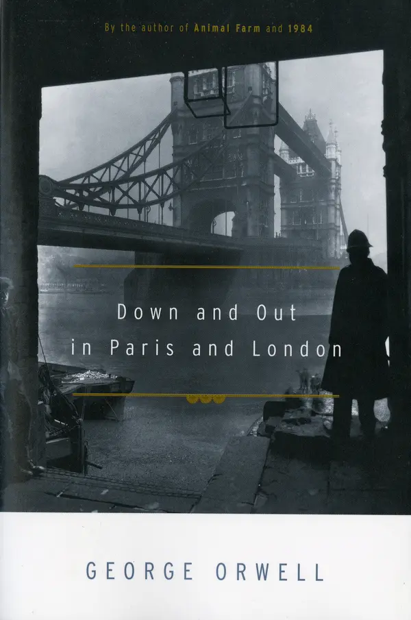 Down And Out In Paris And London by George Orwell cover