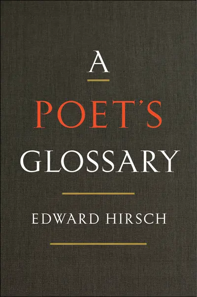 A Poet's Glossary book cover