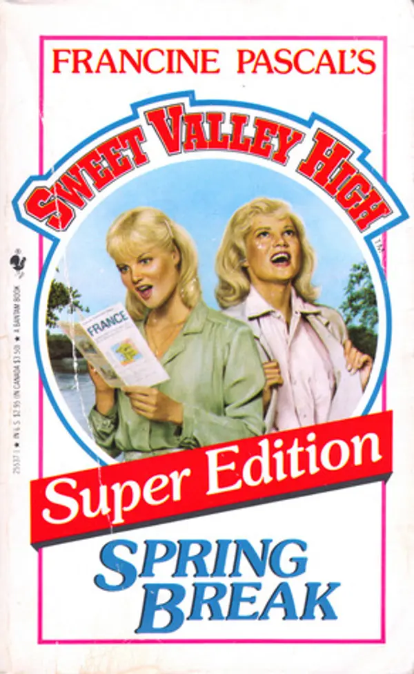 Spring Break (Sweet Valley High Super Edition, #3) by Francine Pascal cover