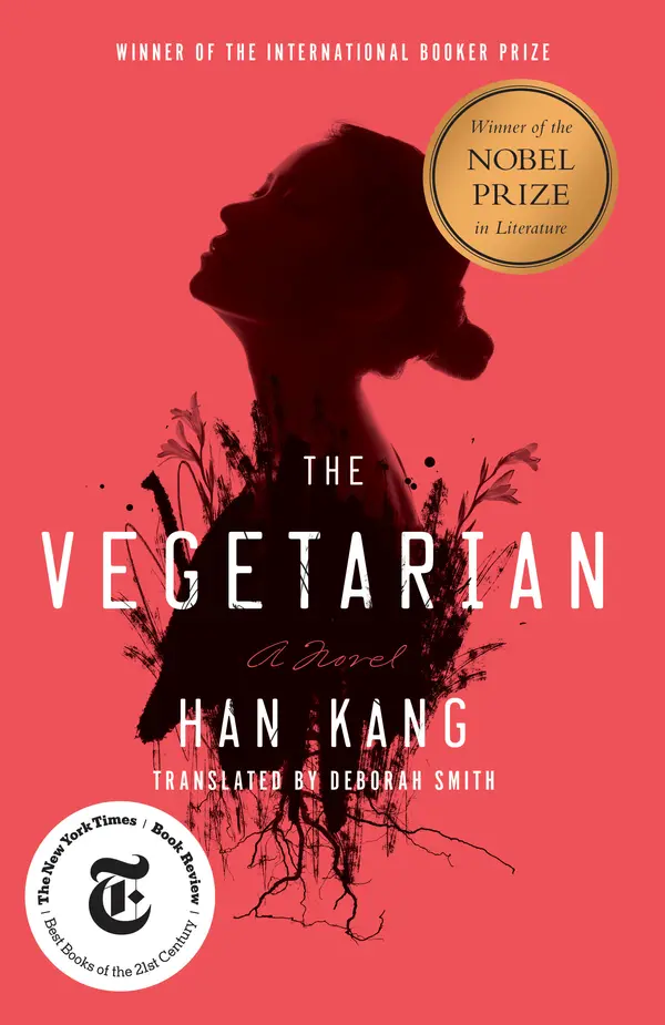 The Vegetarian by Han Kang, Deborah Smith cover
