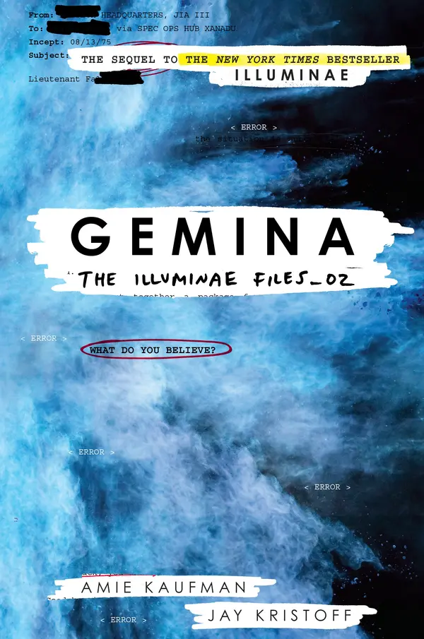 Gemina by Amie Kaufman, Jay Kristoff cover