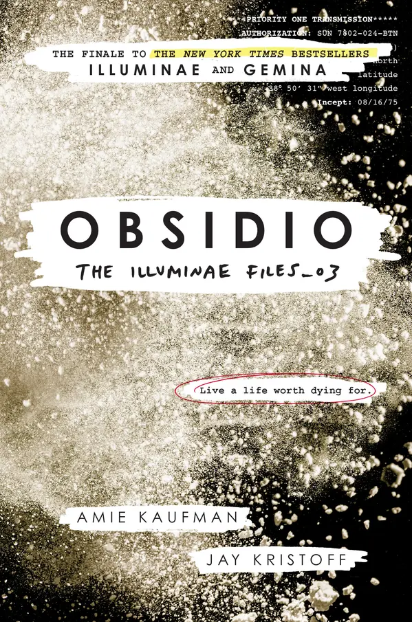 Obsidio by Amie Kaufman, Jay Kristoff cover