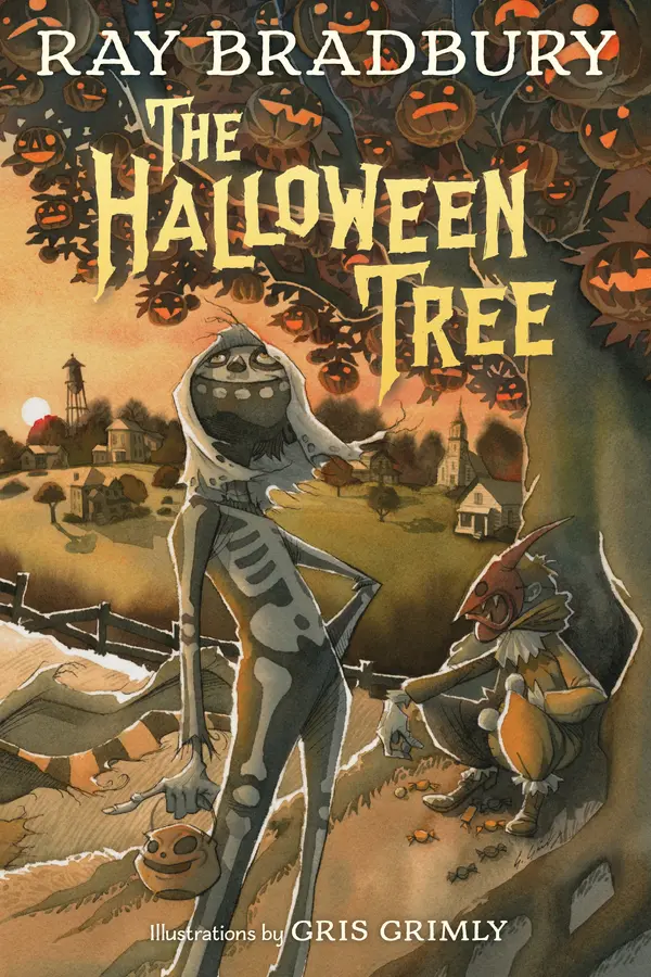 The Halloween Tree by Ray Bradbury, Gris Grimly cover