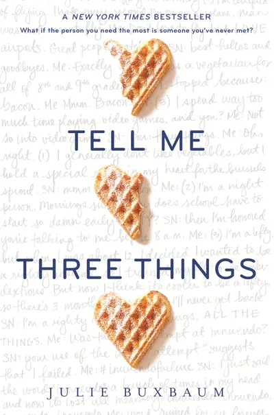 Tell Me Three Things book cover