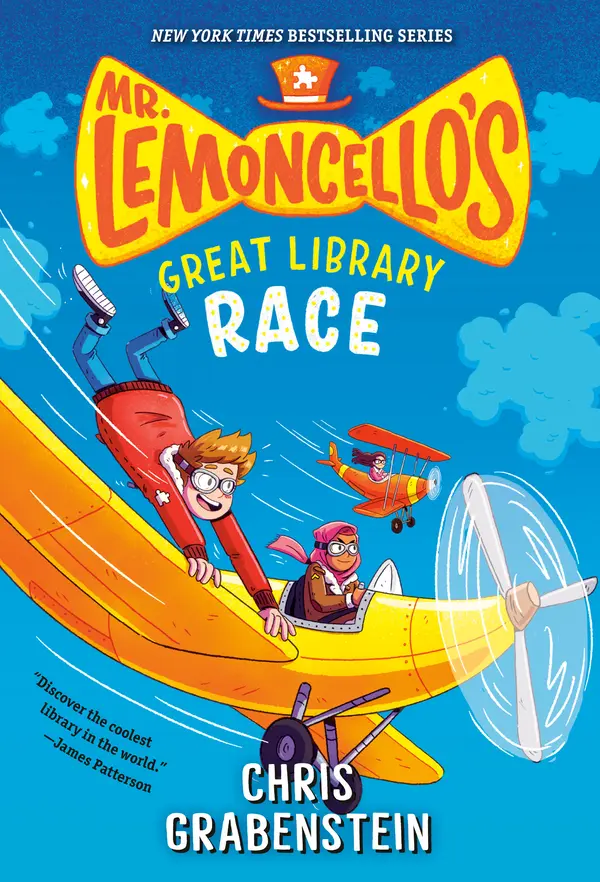 Mr. Lemoncello's Great Library Race by Chris Grabenstein cover