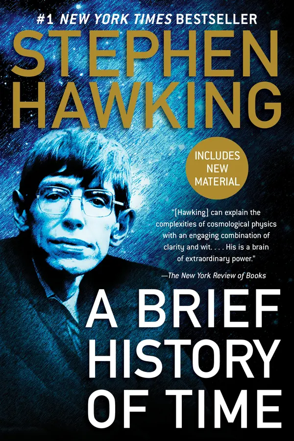 A Brief History of Time by Stephen Hawking cover