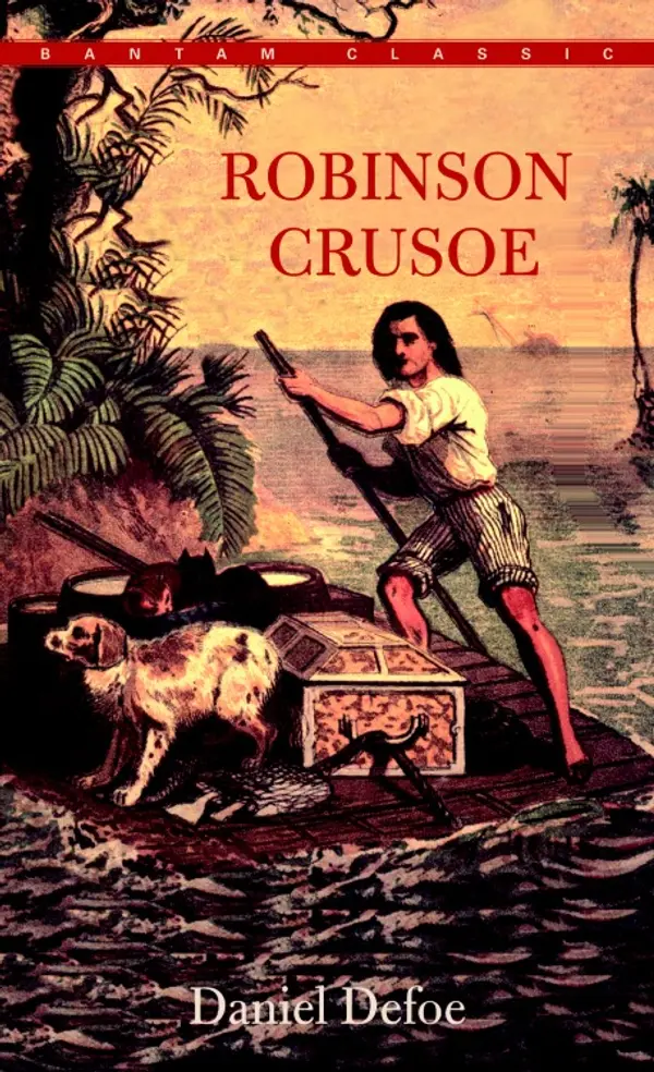 Robinson Crusoe by Daniel Defoe cover