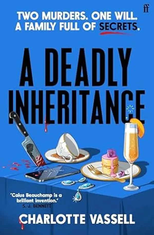 A Deadly Inheritance by Charlotte Vassell cover