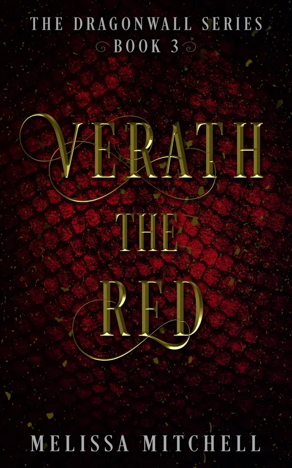 Verath the Red (Dragonwall Series, #3) by Melissa  Mitchell cover