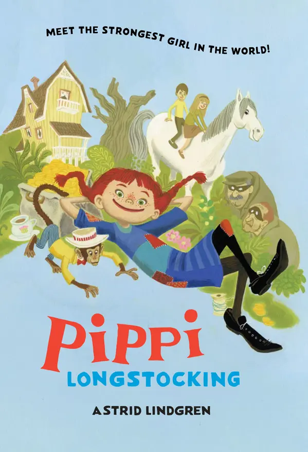 Pippi Longstocking by Astrid Lindgren, Susan Beard, Ingrid Vang Nyman cover