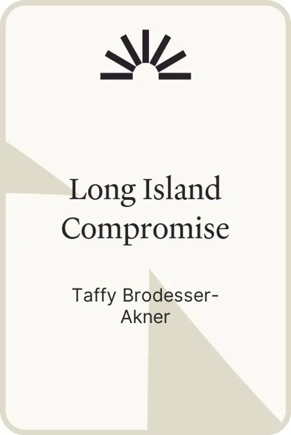 Long Island Compromise by Taffy Brodesser-Akner cover