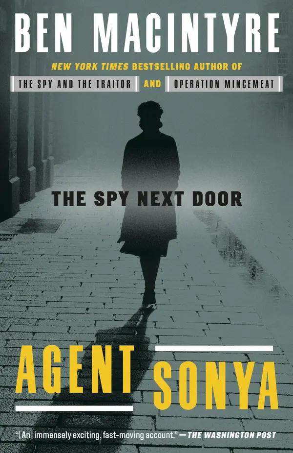 Agent Sonya by Ben Macintyre cover