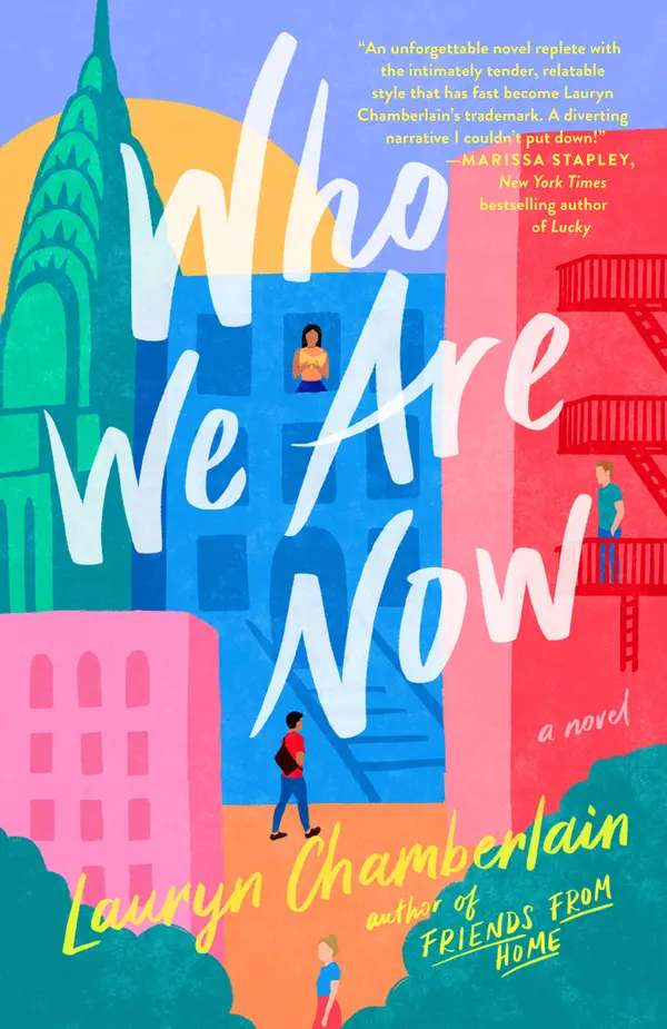 Who We Are Now by Lauryn Chamberlain cover