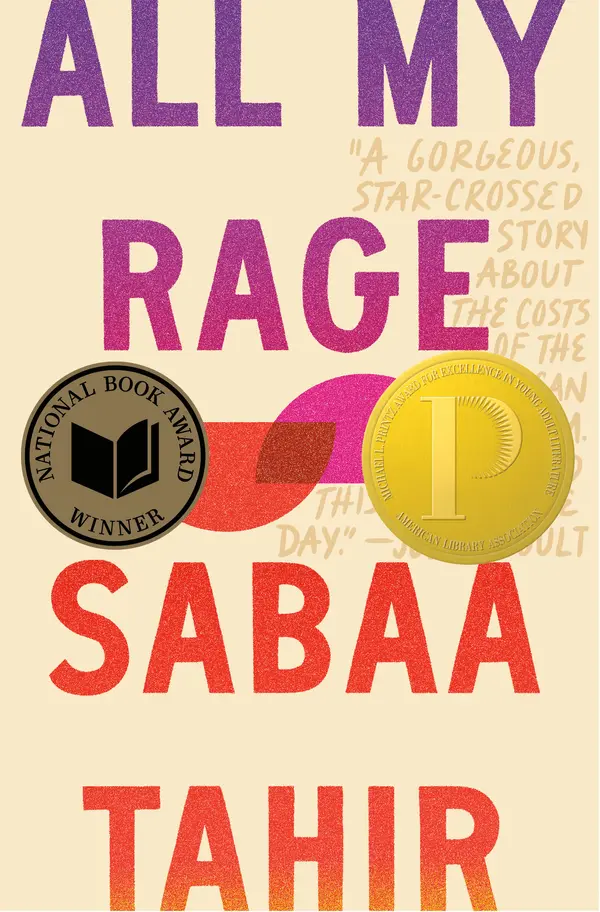 All My Rage by Sabaa Tahir cover