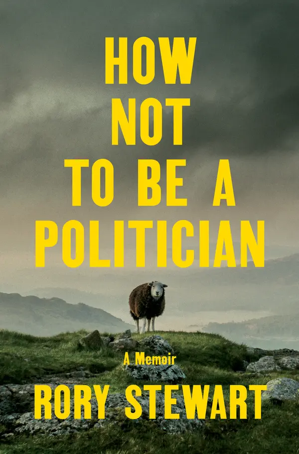 How Not to Be a Politician by Rory Stewart cover