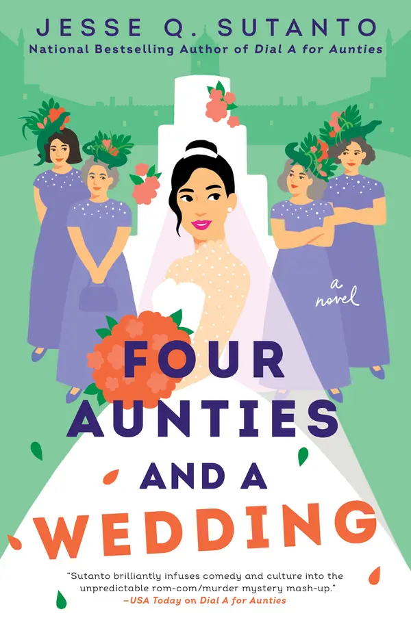 Four Aunties and a Wedding by Jesse Q. Sutanto cover