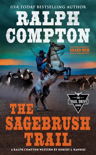 Ralph Compton The Sagebrush Trail book cover