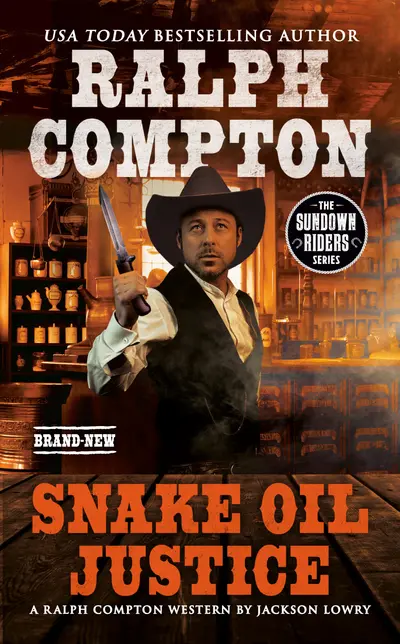 Ralph Compton Snake Oil Justice book cover