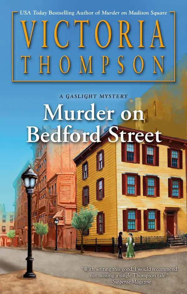 Murder on Bedford Street by Victoria Thompson cover