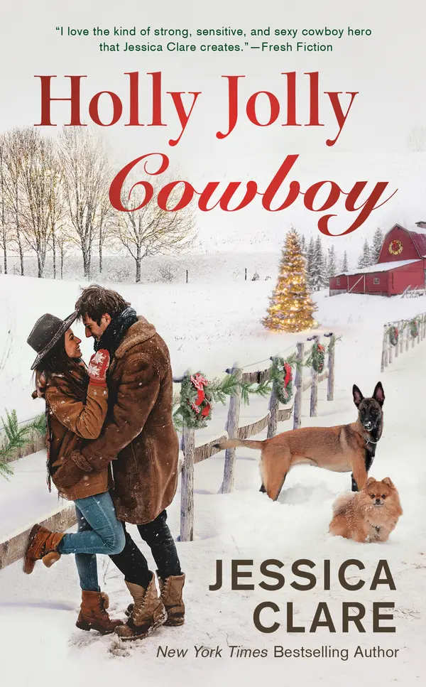 Holly Jolly Cowboy by Jessica Clare cover