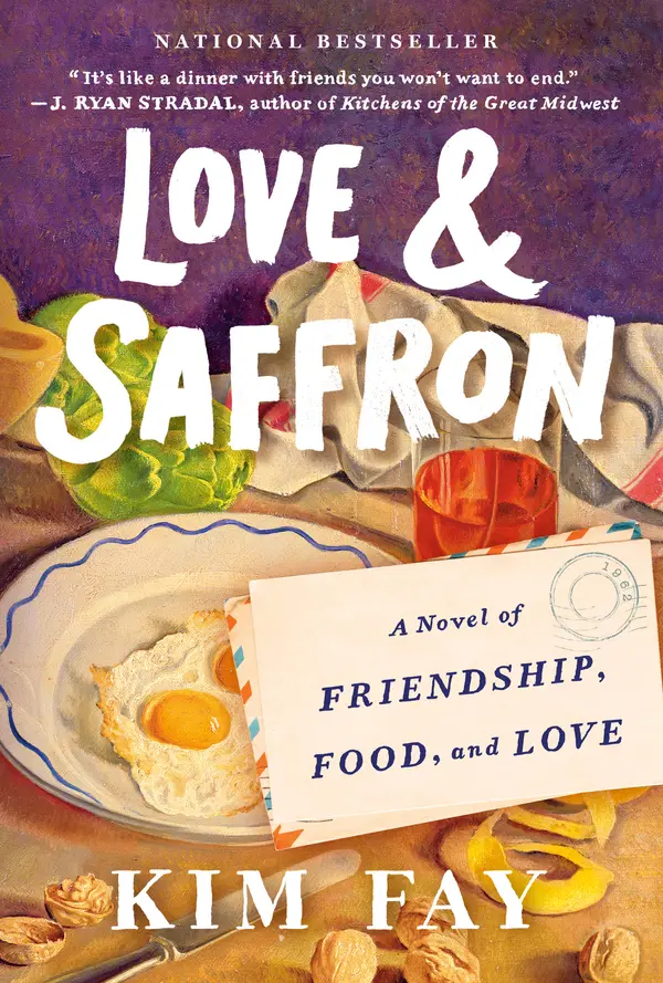 Love & Saffron by Kim Fay cover