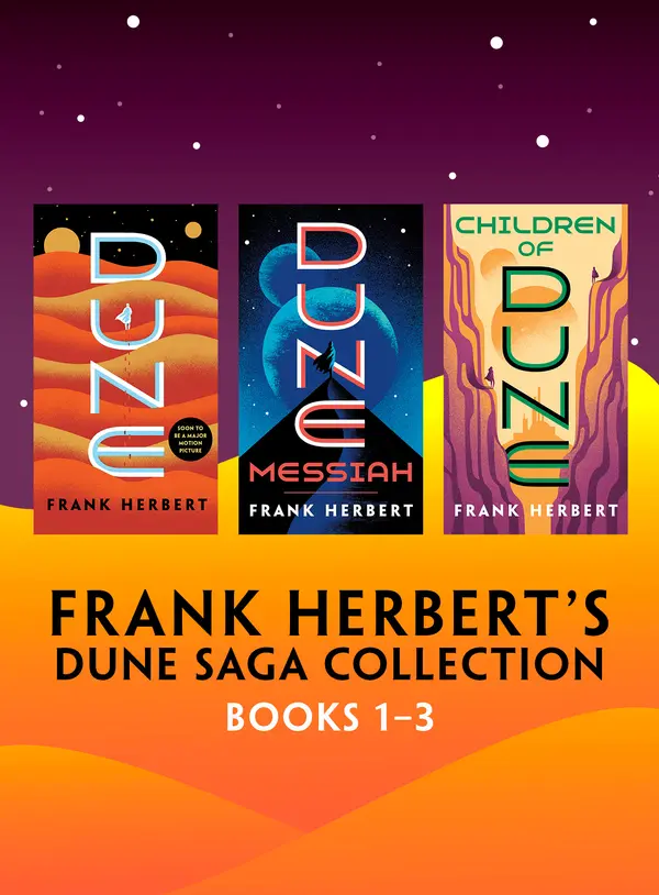 Frank Herbert's Dune Saga Collection: Books 1-3 by Frank Herbert cover