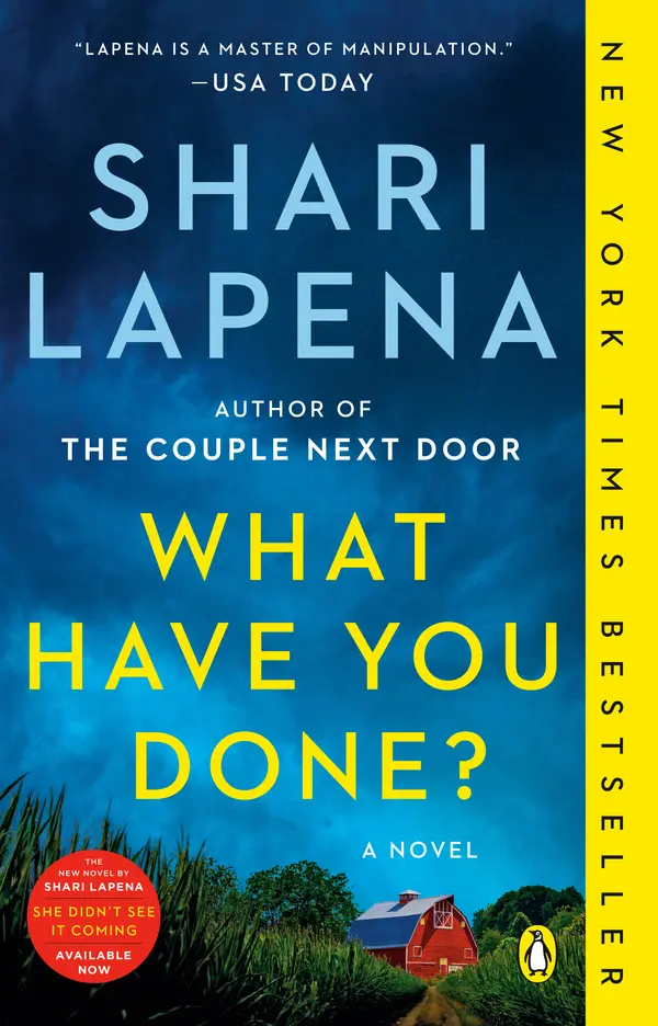 What Have You Done? by Shari Lapena cover