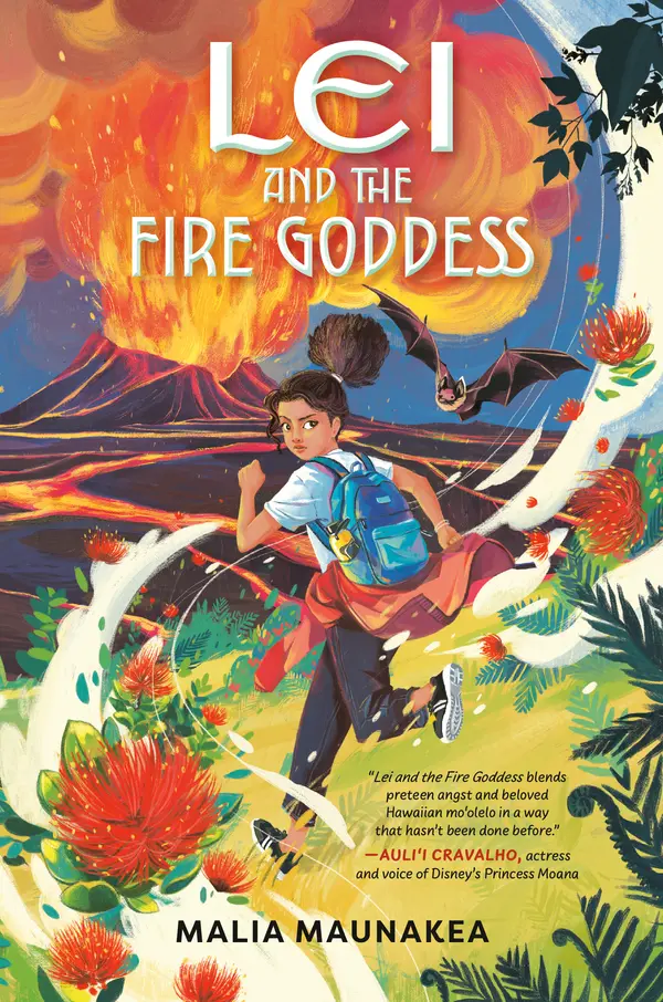 Lei and the Fire Goddess by Malia Maunakea cover