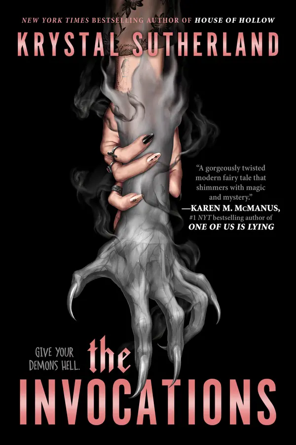 The Invocations by Krystal Sutherland cover