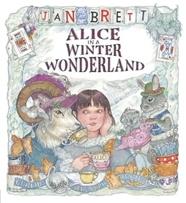 Alice in a Winter Wonderland by Jan Brett cover