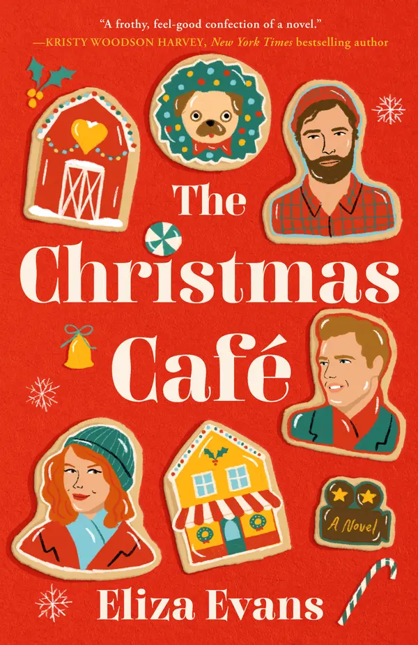 The Christmas Café by Eliza Evans cover