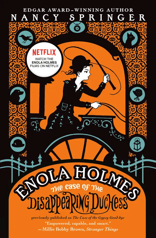 Enola Holmes: The Case of the Disappearing Duchess by Nancy Springer cover